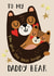 To My daddy Bear  created by NICHOLA COWDERY ILLUSTRATIONS 