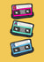 Retro Cassette Tape Greetings created by Anna Brim