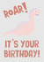 Dinosaur Kids birthday card 1000 created by Jazmyn Young