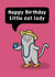Happy Birthday Little Cat Lady created by Drawn to Cats