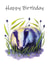 Cute Woodland Badger Happy Birthday Card created by Samantha Josephine