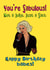 Birthday Bimini Drag Race Card created by The Kitschen Disco