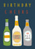 Classic Birthday Card - Beers - Birthday Cheers created by Sally Payne Design