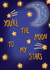 Moon and Stars card created by Honor Schaffer