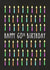 60th Birthday Candles created by All The Best