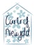 Cute Welsh New Home Card - Flowers - Cartref Newydd created by Leah Roberts