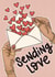 Sending love sympathy created by Tee Ansell Draws