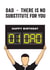 'No Substitute' Football Birthday Card for Dad created by Of Life & Lemons Ltd.