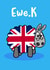 Ewe.K - punny British sheep card created by Eweniverse