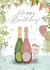 Prosecco Celebration Birthday Card created by Hannah Clark Illustrations