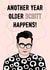Schitt happens birthday card created by Adam Regester