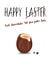 Eat Chocolate 'til you Puke Easter card created by Shore Designs