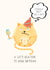 A cat's reaction too your Birthday created by Artsy Gift Co
