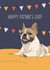 Cute French Bulldog Father's Day card! created by Evie Garnett Designs