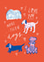 Cute Anniversary Card / Friendship Card / Valentines Day Card - Dogs - I Love You More Than Dogs created by Design by Gracie