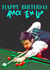 Snooker Fan Birthday Card created by Amy George