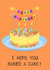 Bake your own Cake Birthday Card created by Soppy Copy