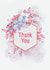 Pretty, Floral Thank You Card created by Catherine Bancroft