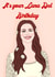Lana Del Rey Birthday Card created by Ain't It Fun