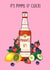 It's Pimms O' Clock Birthday Card created by Poppy & Mabel