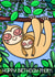 Cute Sloth Mum and Baby Sloth created by Lois Fitzy