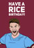 Declan Rice Birthday Card created by Elgo Designs
