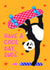 Skater Panda Have A Good Day created by The Blue Castle Co