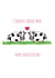I Udderly love moo cow anniversary card created by Missycards