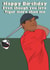 Tiger Woods Fan Birthday Card created by Drawgina