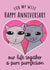Wife Anniversary Cat Couple Heart  created by Kitty Cats Joy