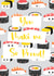 So proud sushi card created by PMPrinted