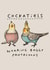 Cockatiels Wearing Baggy Pantaloons created by Sophie Corrigan