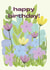 Wild Floral Birthday Card created by Sophie Jackson