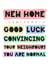 Funny New Home Good Luck Card created by JJ & Roo