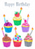 Cupcake Birthday Card created by Sitting Knitting