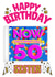 NOW That's What I Call 50, Birthday card for sister created by ShortRound888