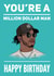 Lewis Hamilton Birthday Card created by Elgo Designs
