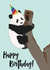 Birthday Panda created by Follow the LOUD