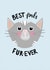 Best Pals Forever Cat Card created by Leaf Lane Studio
