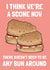 Funny Scone Anniversary Card created by Tishy Tashy