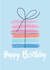 Classic Birthday Card - Present - Gift created by Bluubirch