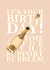 Lockdown Prosecco Support Bubble Birthday Card created by Little Eden Studio