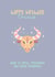 Taurus Zodiac Birthday Card  created by Laura Mason