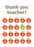 Thank You Apples for Teacher created by Comfy Marmalade