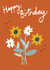 Happy Flowers Birthday Card created by Katie Bennett