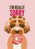 Sorry Card from the Cockapoo Dog created by Diva Doodle Designs