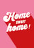Modern Typography New Home Card - Home Sweet Home created by Ellen Jane LDN