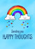 Happy Rainbow Cloud Positivity created by TinkerDoodleArt