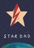 Bowie Father's Day Card created by Pilea Press