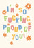 F*cking Proud Congratulations Card created by Lately Studio